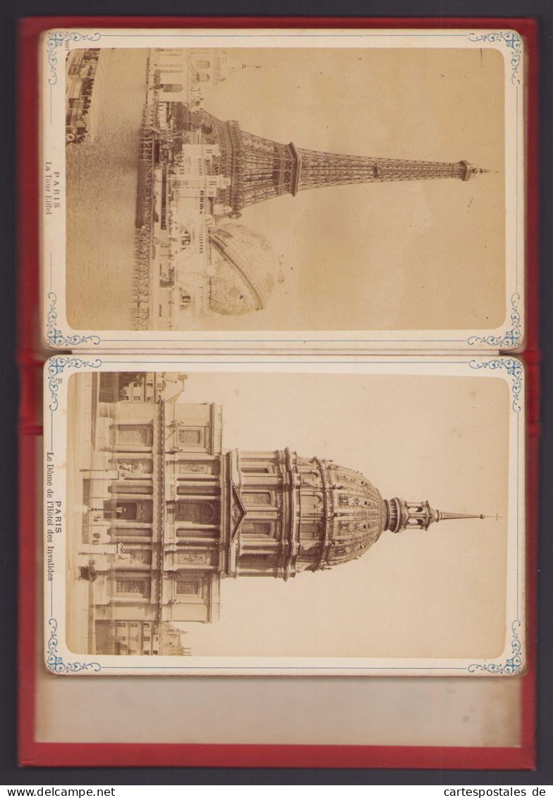 12 Photos Im Album,  Vue De Paris, Perspective Des Sept Ponts Prise De Saint-Gervais, L'Avenue De L'Opera & Weitere  - Albums & Collections