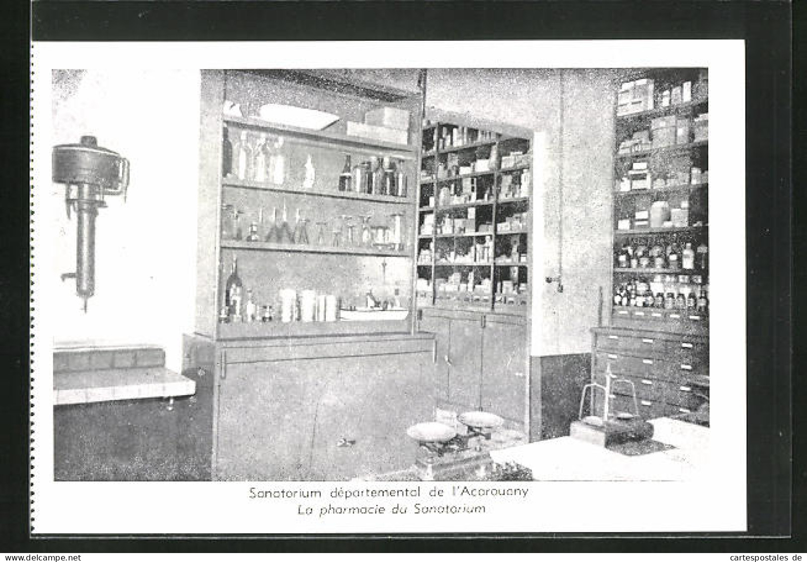 AK Acarouany, Sanatorium, La Pharmacie  - Altri & Non Classificati