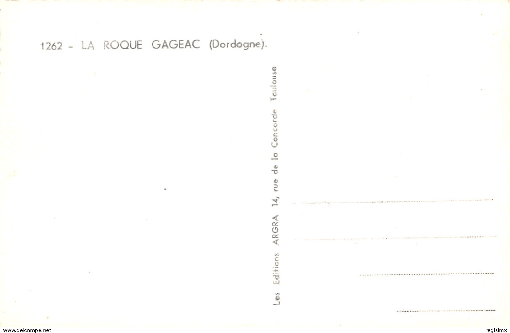 24-LA ROQUE GAGEAC-N°T1166-H/0295 - Other & Unclassified