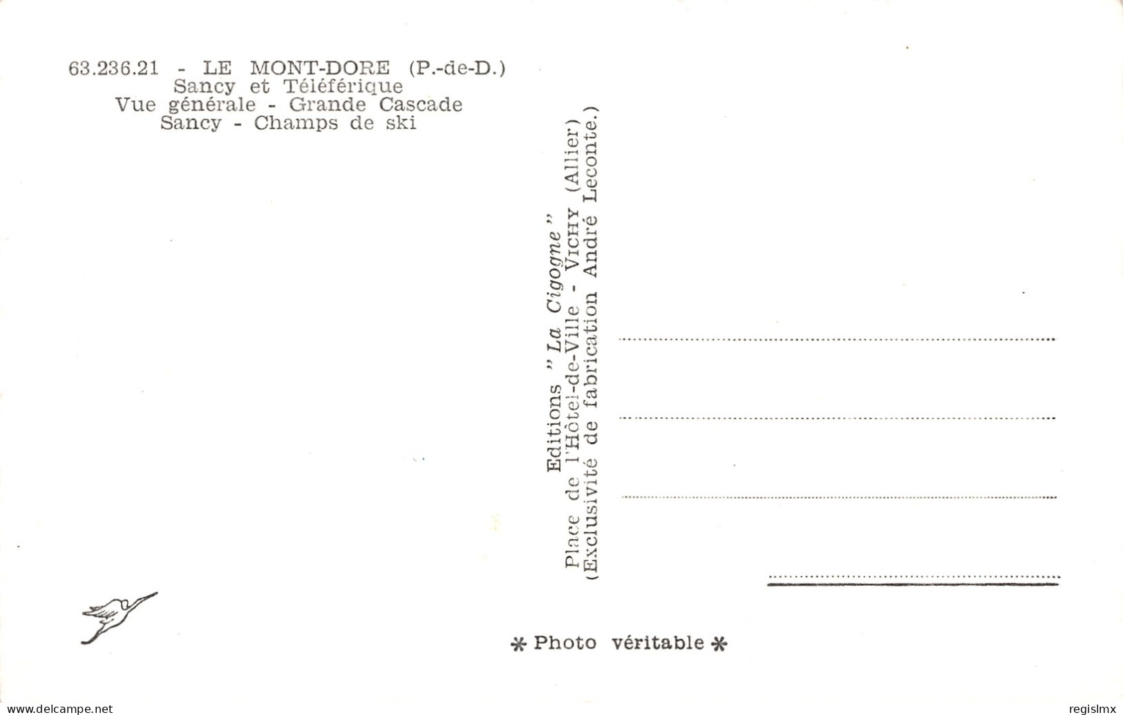 63-MONT DORE-N°T1166-H/0289 - Andere & Zonder Classificatie