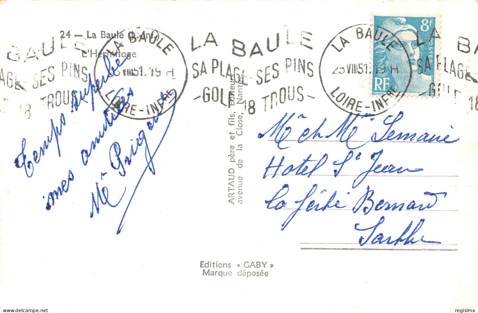 44-LA BAULE-N°T1166-H/0291 - La Baule-Escoublac