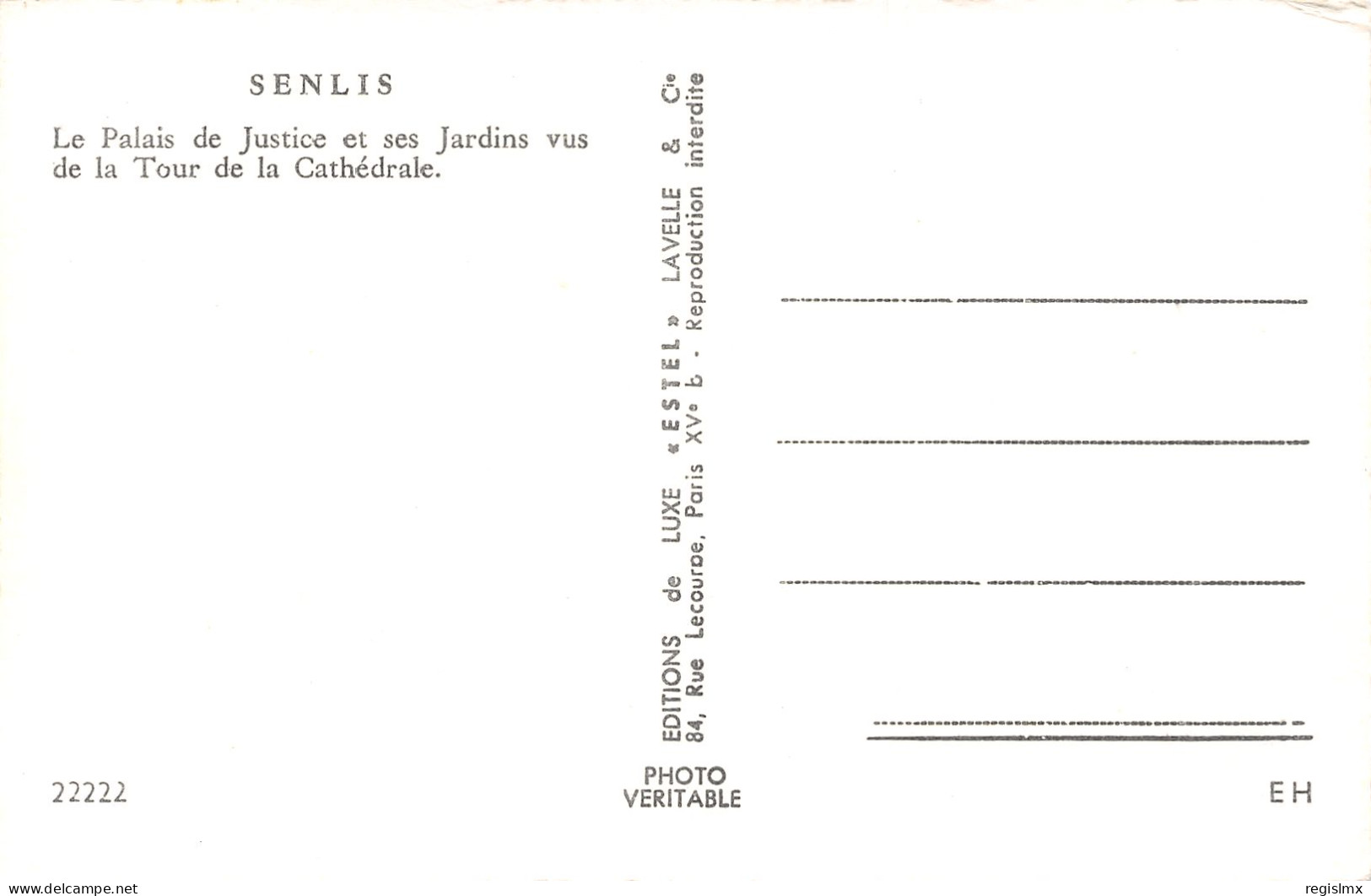 60-SENLIS-N°T1166-H/0207 - Senlis