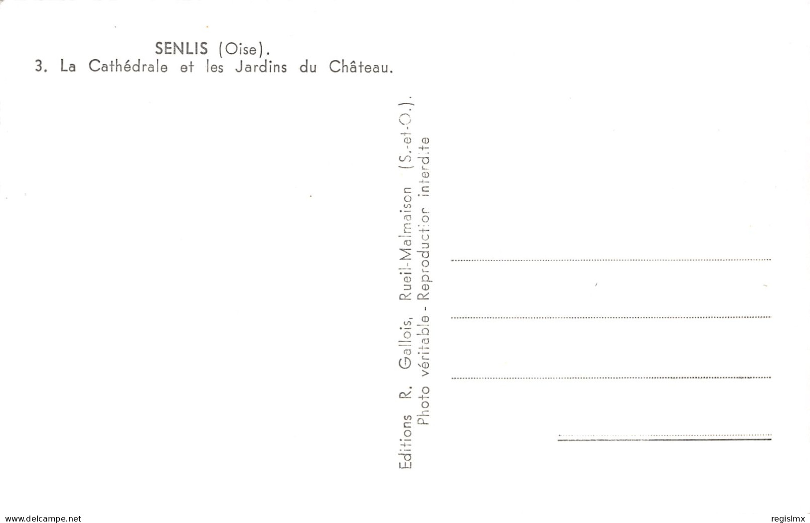 60-SENLIS-N°T1166-H/0203 - Senlis