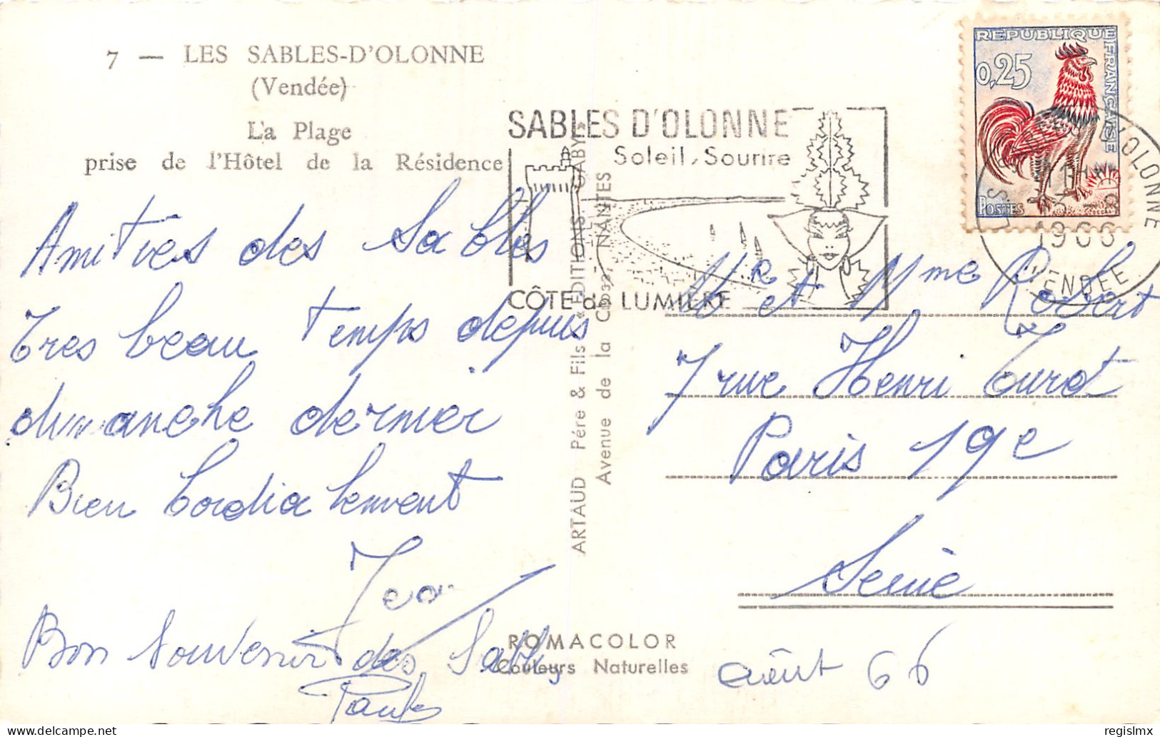 85-LES SABLES D OLONNE-N°T1167-D/0309 - Sables D'Olonne