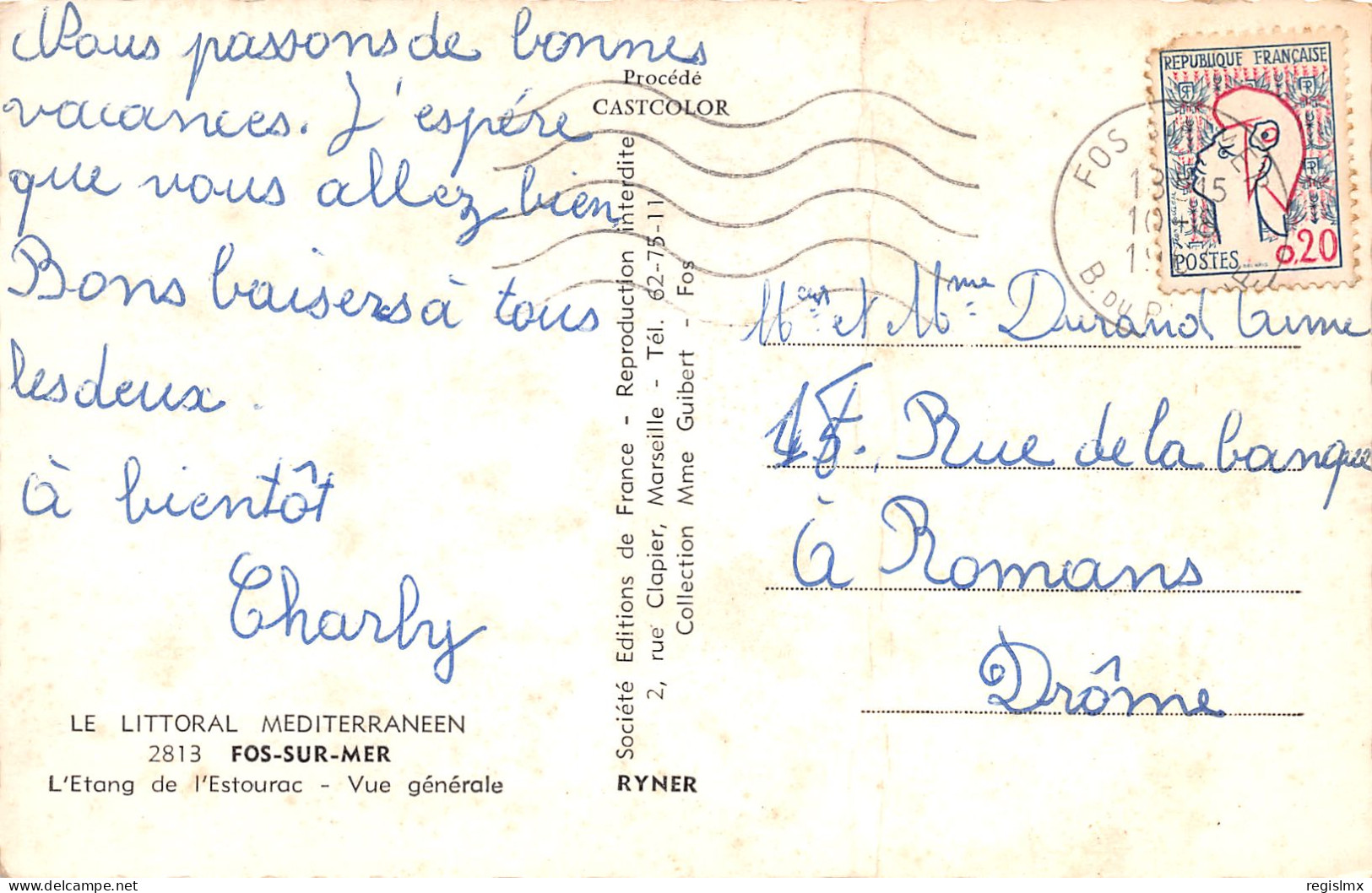 13-FOS SUR MER-N°T1167-D/0155 - Other & Unclassified