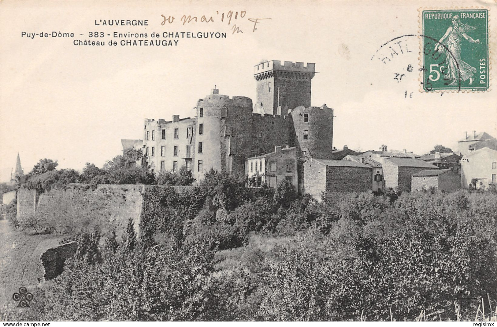 63-CHATEAU DE CHATEAUGAY-N°T1167-C/0357 - Andere & Zonder Classificatie
