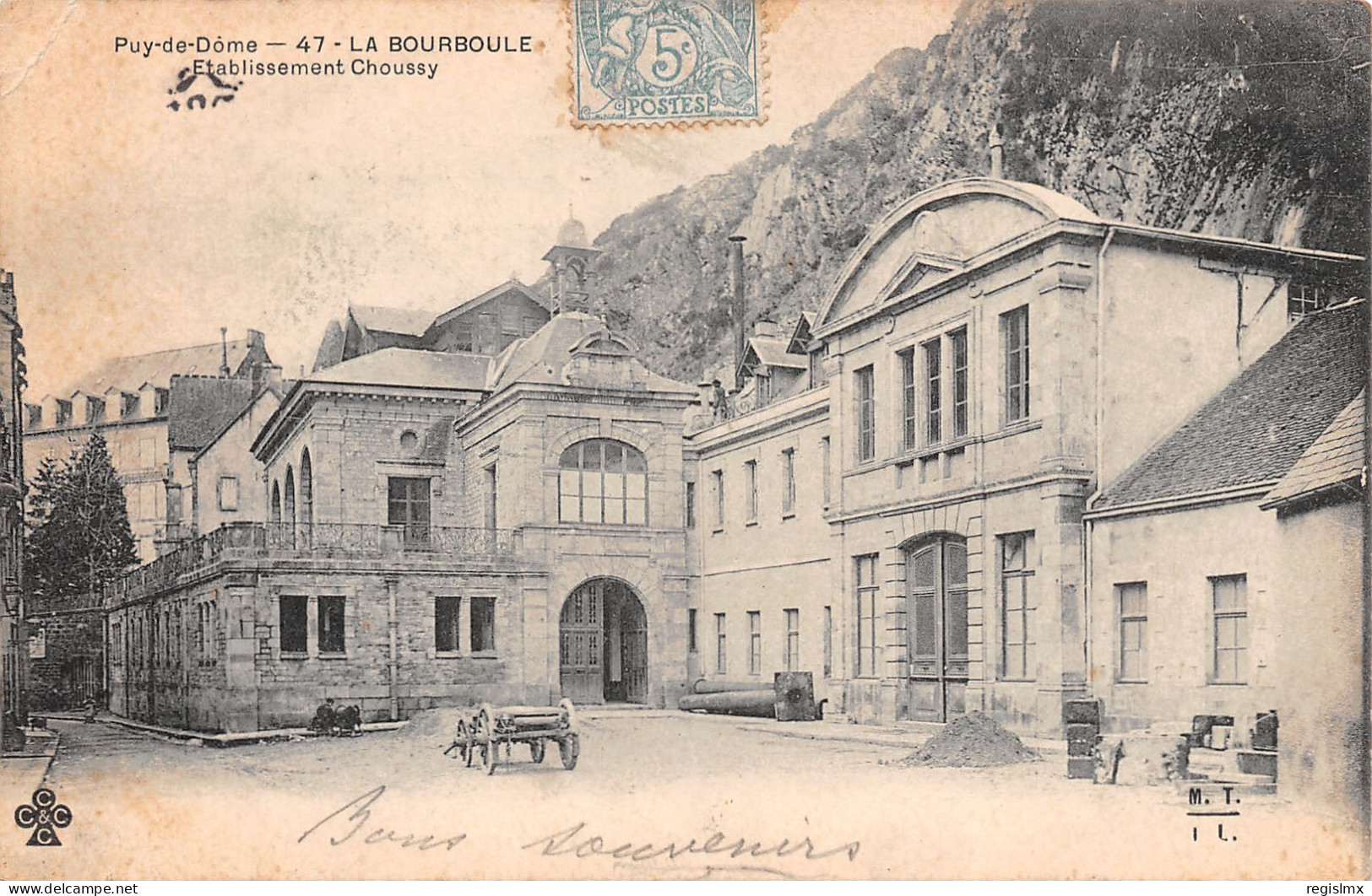 63-LA BOURBOULE-N°T1167-C/0313 - La Bourboule