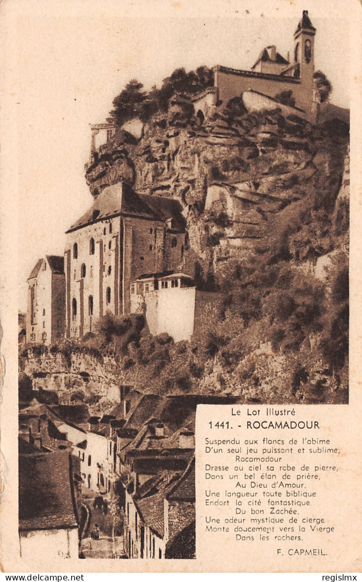 46-ROCAMADOUR-N°T1167-C/0231 - Rocamadour