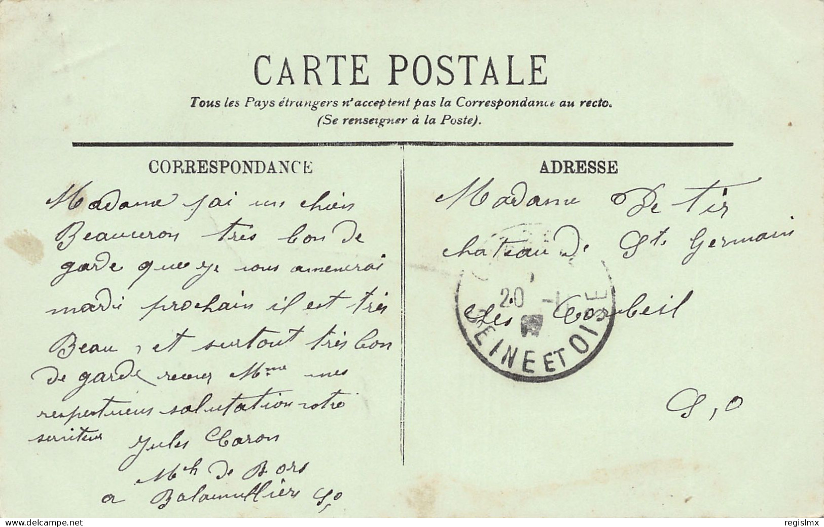 91-CORBEIL-N°T1167-C/0141 - Other & Unclassified