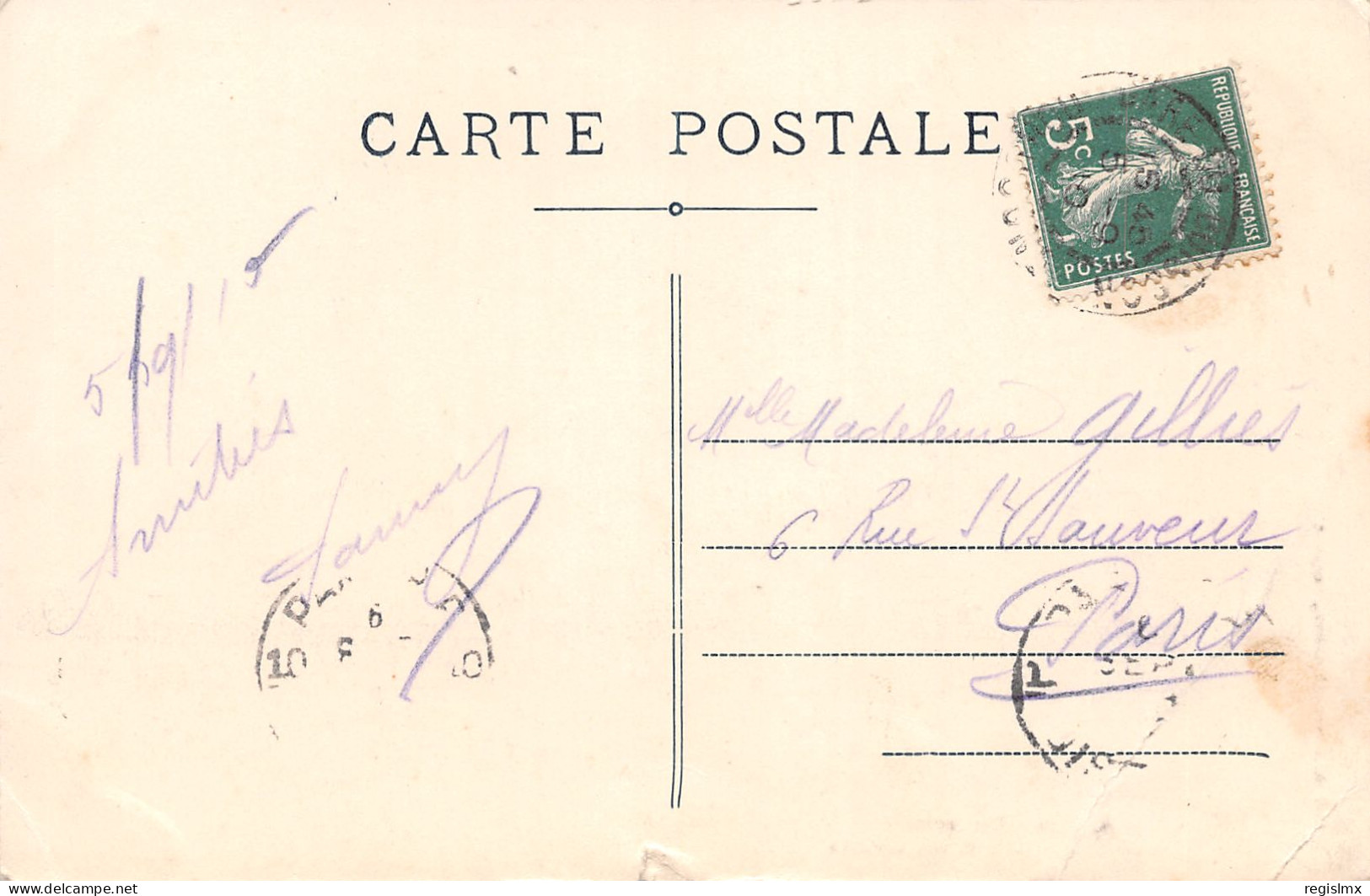 24-CADOUIN-N°T1167-G/0305 - Other & Unclassified
