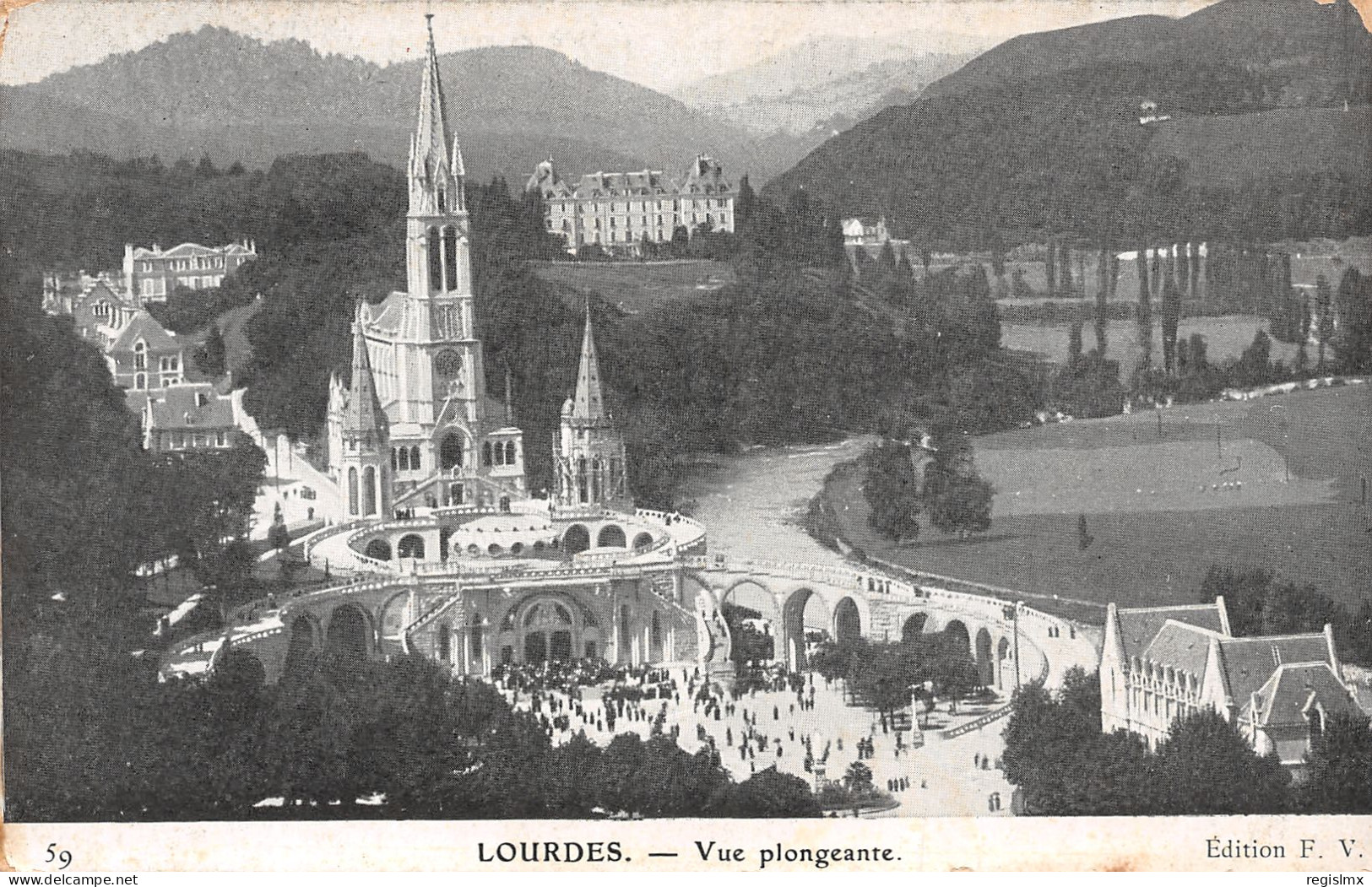 65-LOURDES-N°T1167-G/0177 - Lourdes