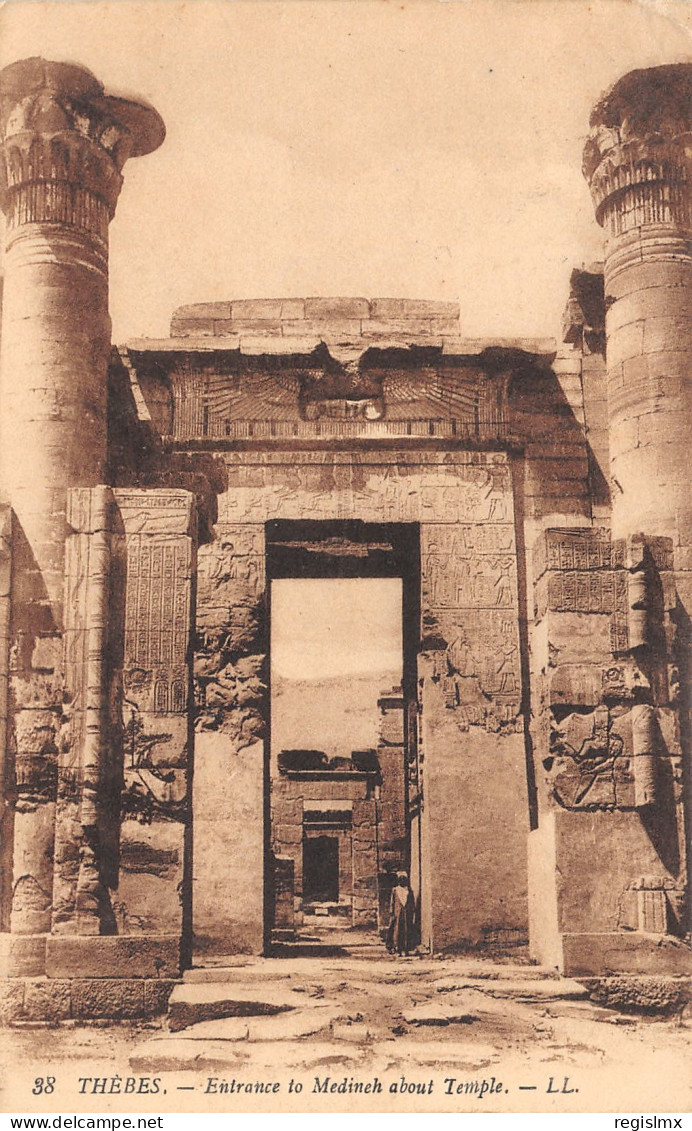 ET-EGYPTE THEBES-N°T1167-E/0293 - Autres & Non Classés