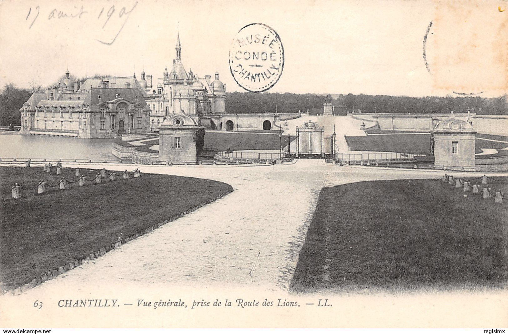 60-CHANTILLY-N°T1167-E/0247 - Chantilly