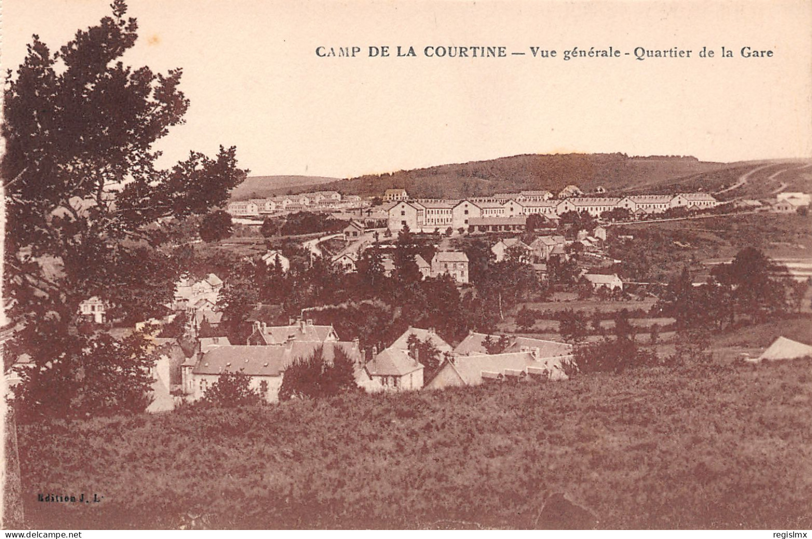 23-CAMP DE LA COURTINE-N°T1168-A/0175 - Sonstige & Ohne Zuordnung