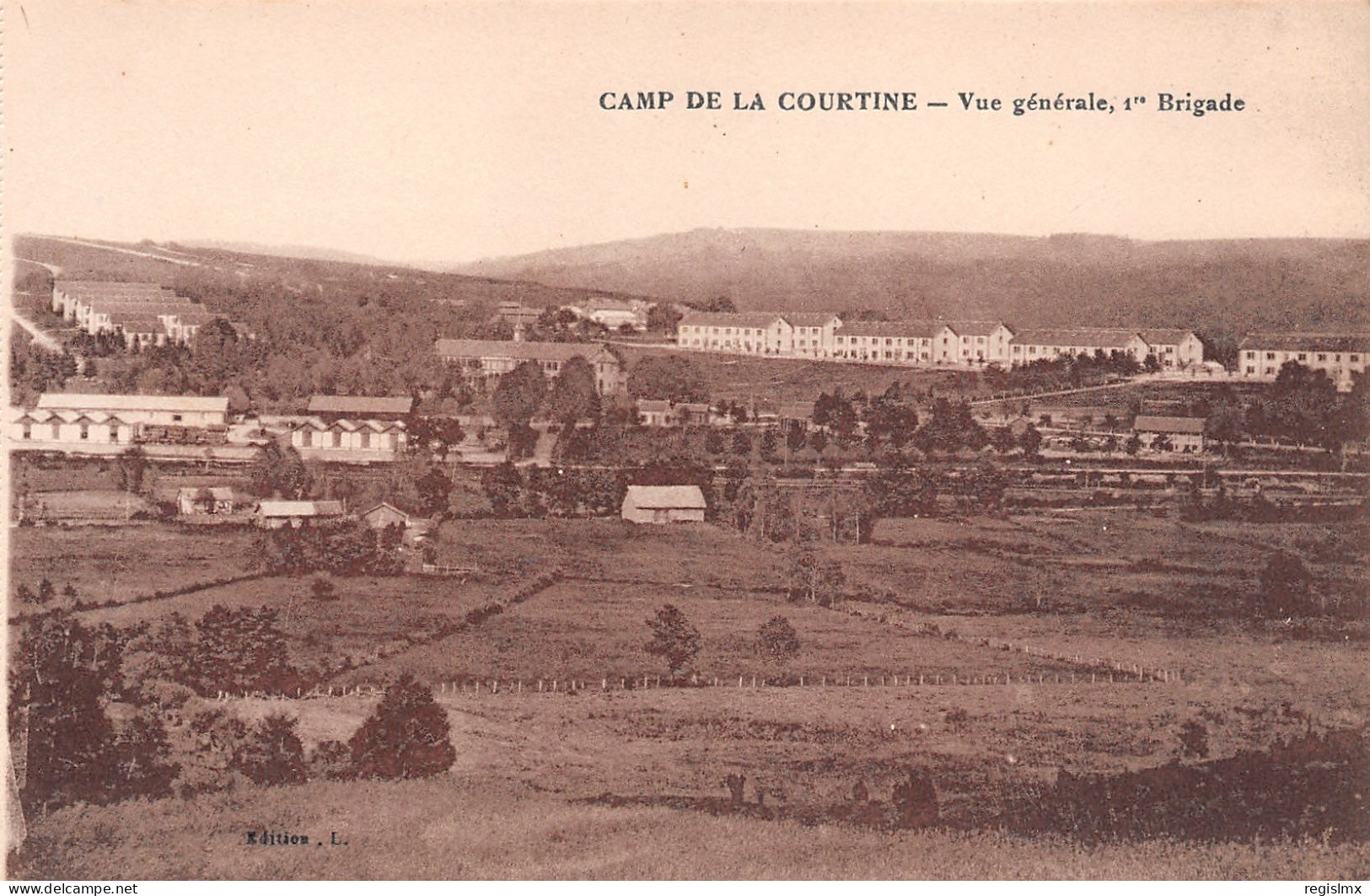 23-CAMP DE LA COURTINE-N°T1168-A/0171 - Other & Unclassified