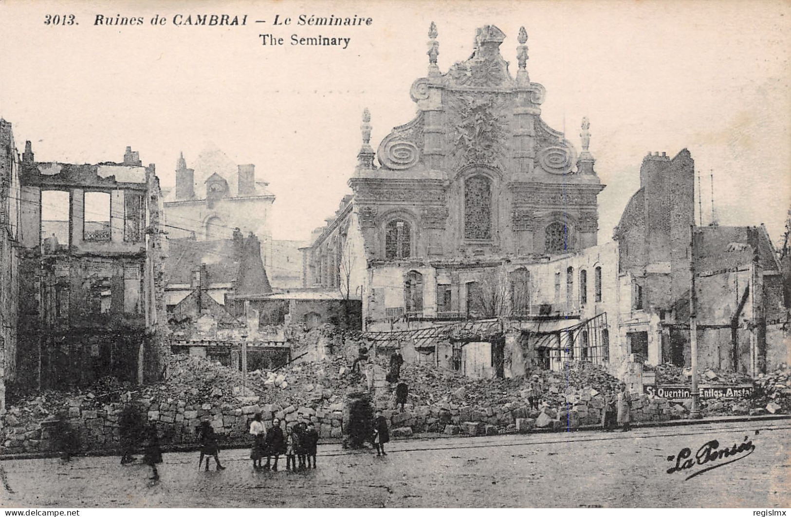 59-RUINES DE CAMBRAI-N°T1168-A/0125 - Other & Unclassified