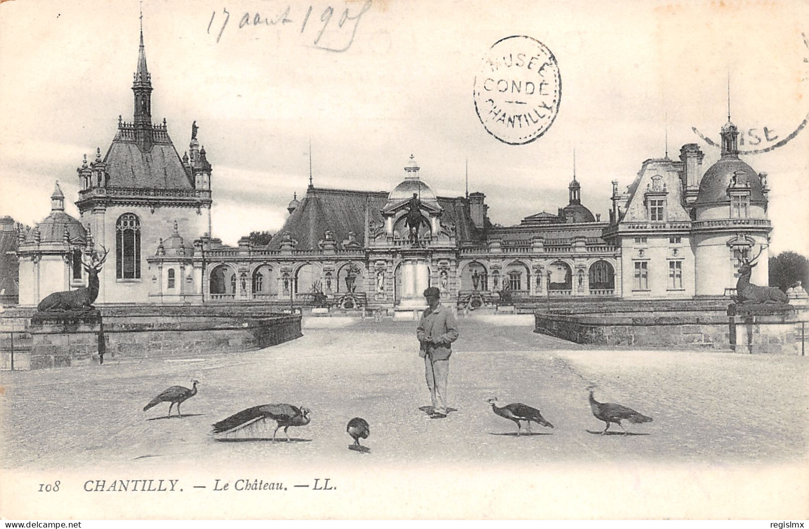60-CHANTILLY LE CHATEAU-N°T1167-H/0313 - Chantilly