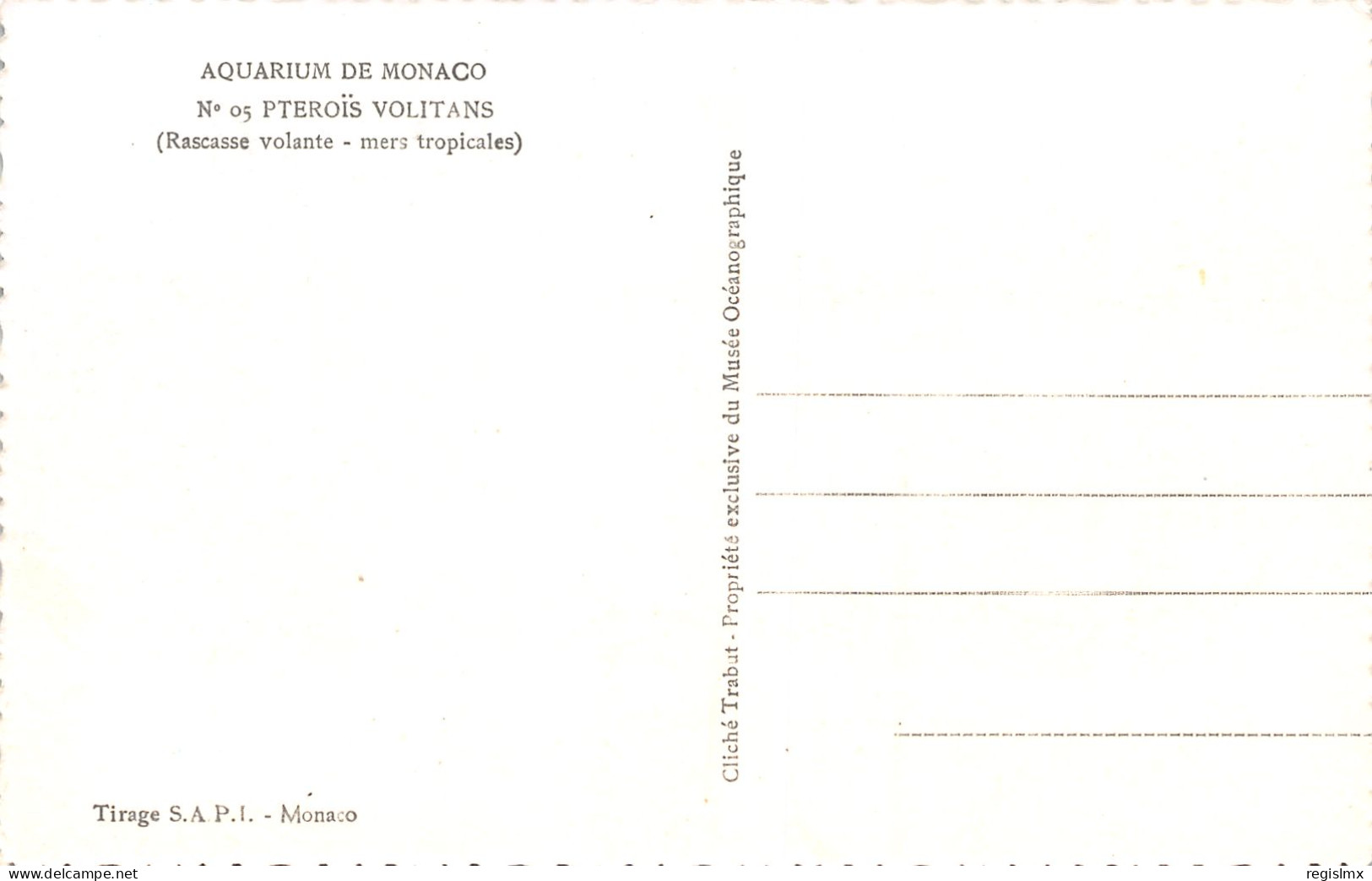 98-MONACO AQUARIUM-N°T1168-D/0279 - Andere & Zonder Classificatie