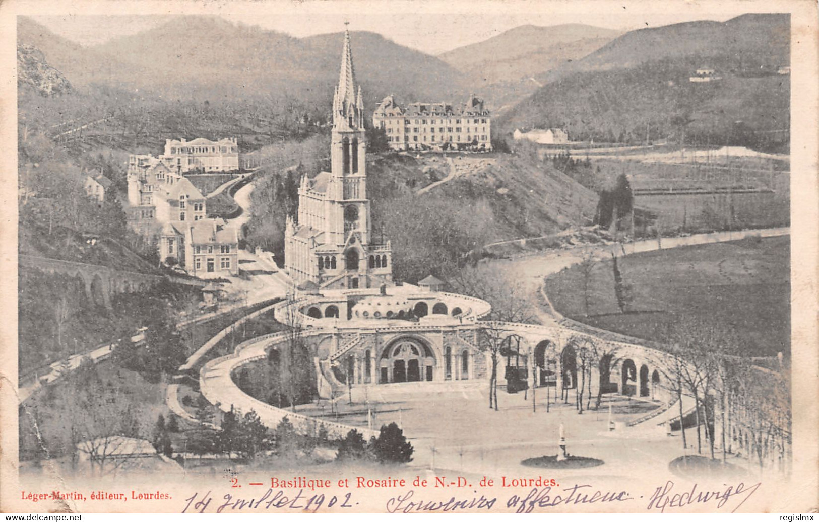 65-LOURDES-N°T1168-H/0081 - Lourdes