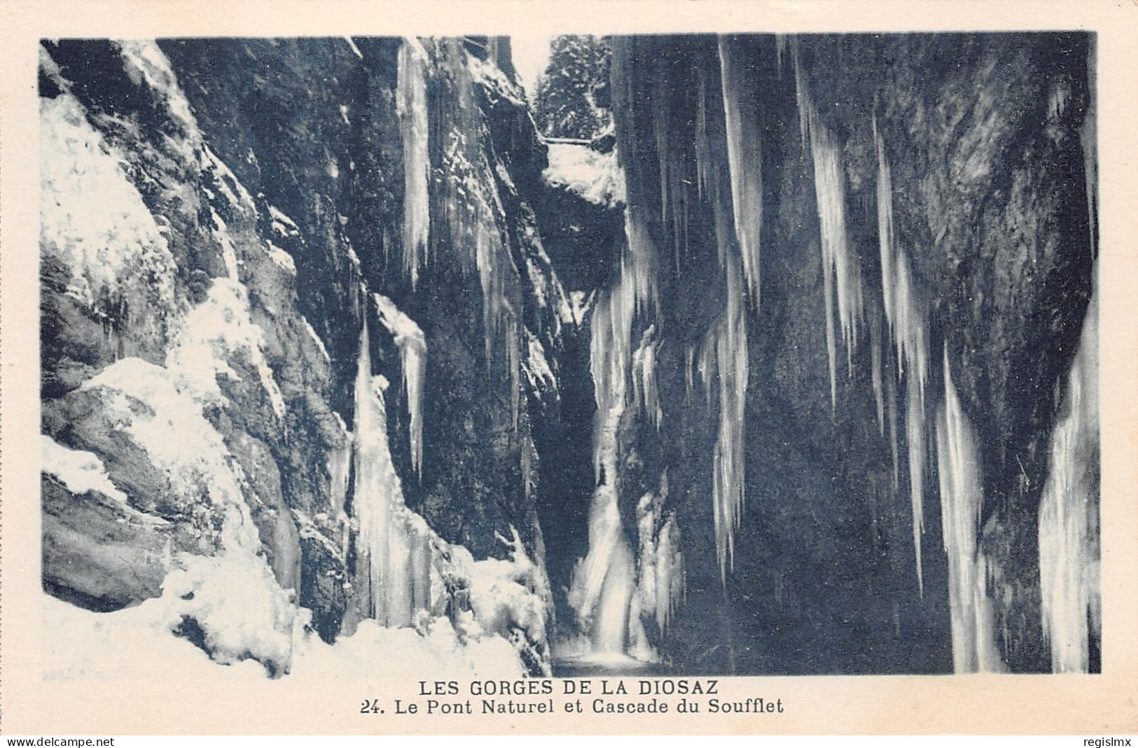 74-LES GORGES DE LA DIOSAZ CASCADE DU SOUFFLET-N°T1168-H/0015 - Sonstige & Ohne Zuordnung