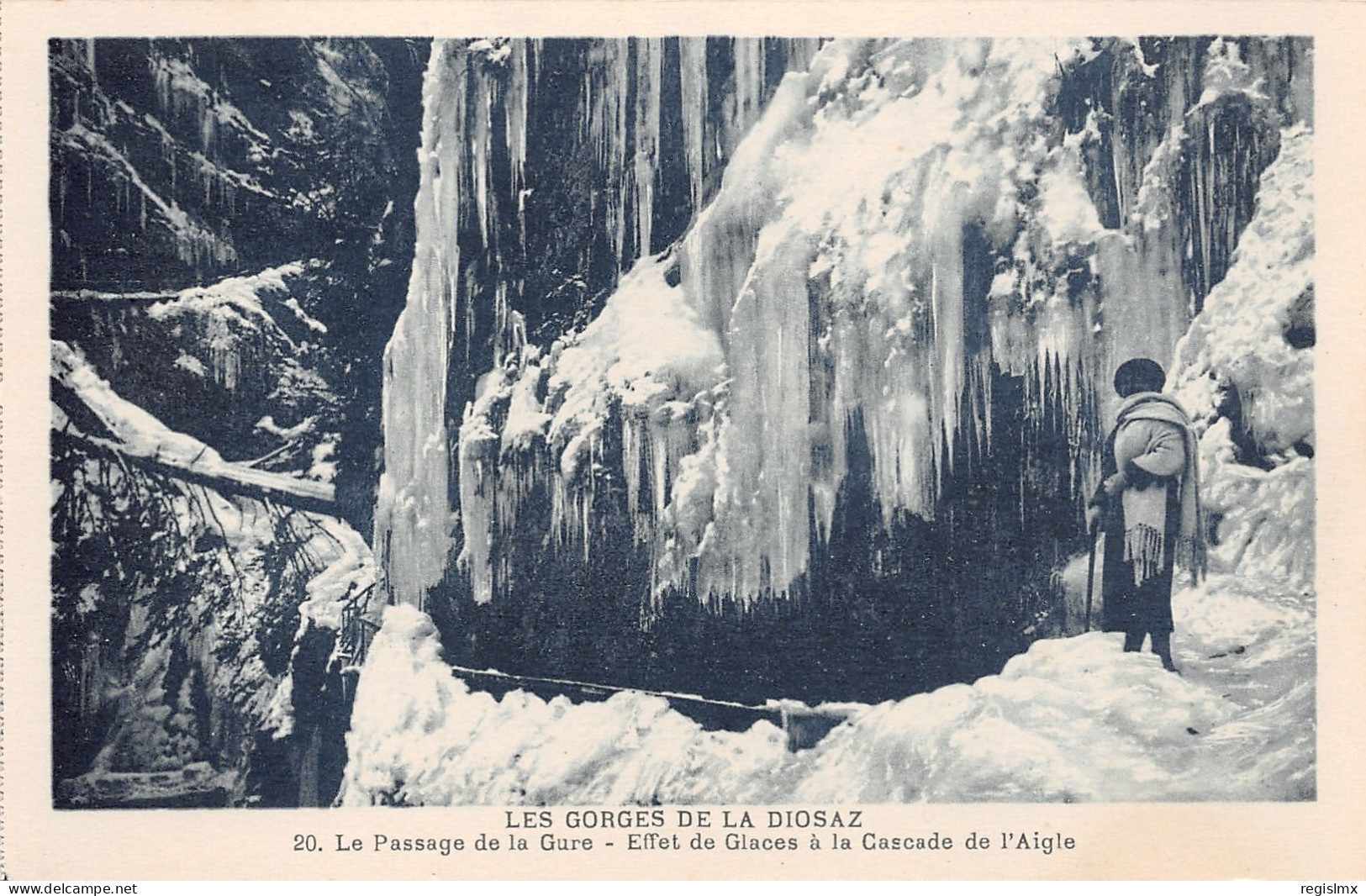 74-LES GORGES DE LA DIOSAZ LE PASSAGE DE LA GURE-N°T1168-H/0013 - Sonstige & Ohne Zuordnung