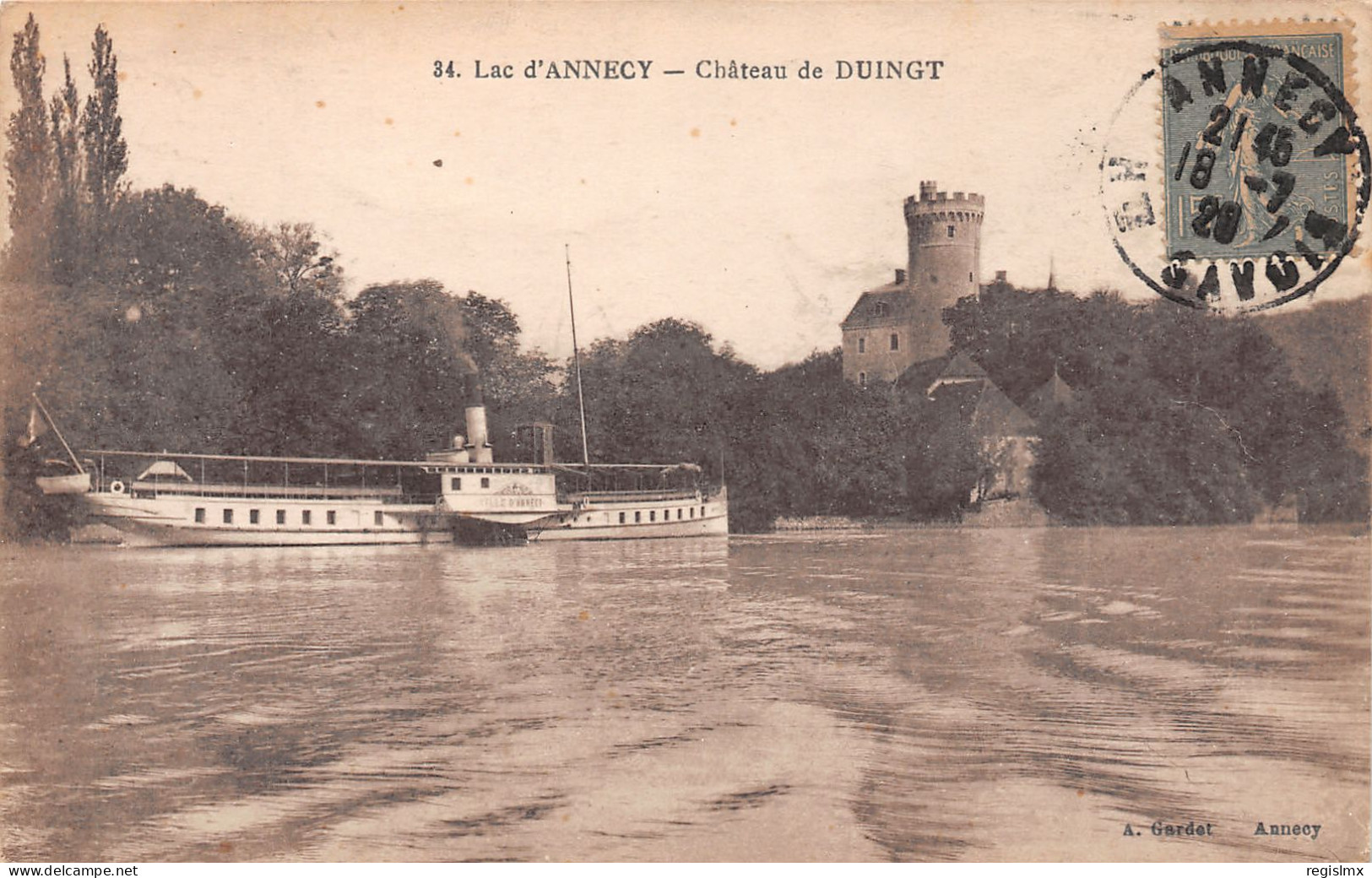 74-LAC D ANNECY CHÂTEAU DE DUINGT-N°T1168-G/0259 - Other & Unclassified