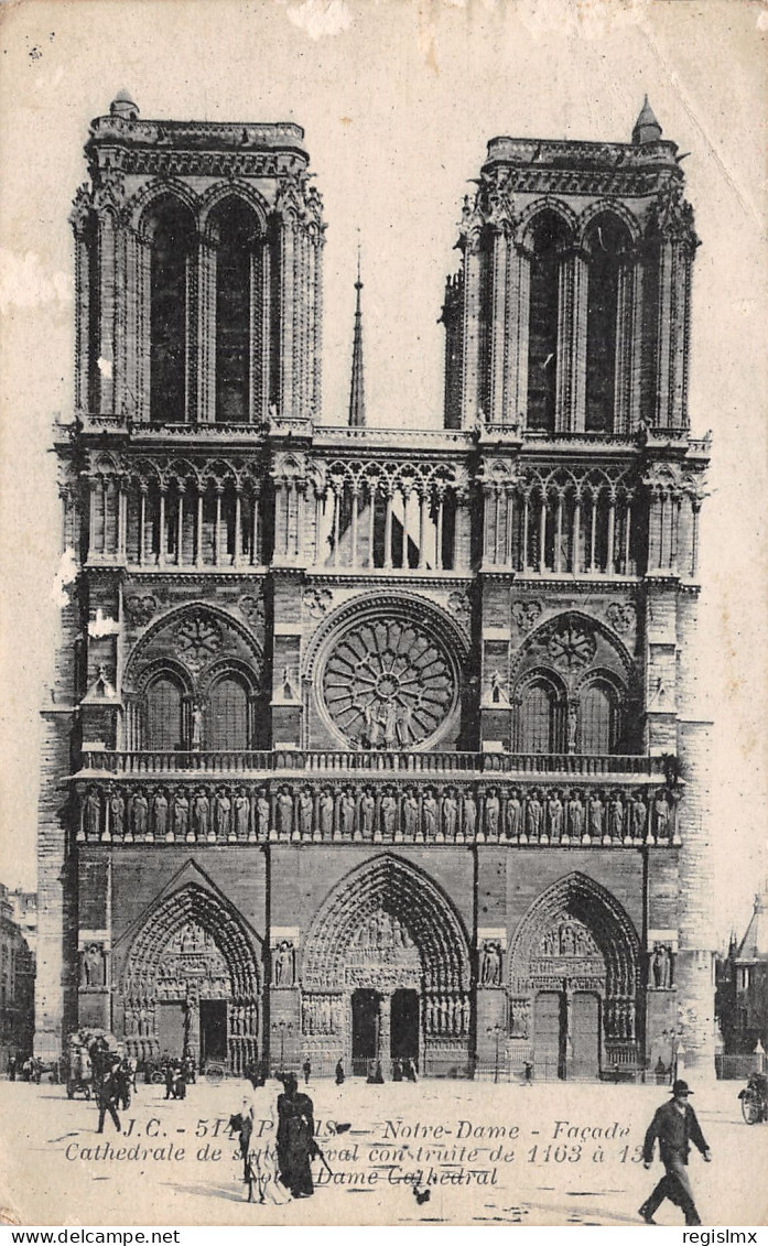 75-PARIS NOTRE DAME-N°T1169-C/0199 - Notre Dame De Paris