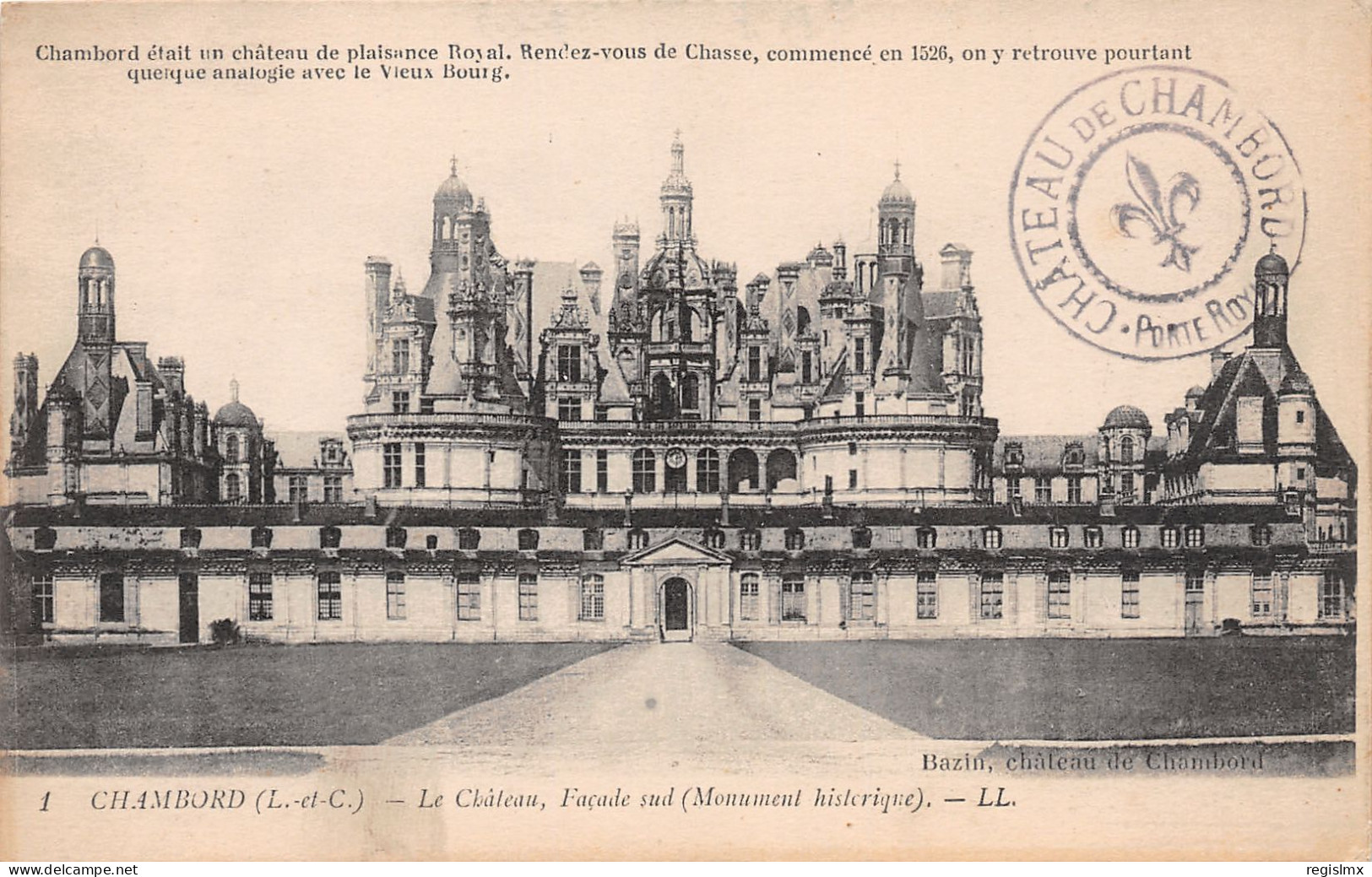 41-CHAMBORD-N°T1169-F/0375 - Chambord