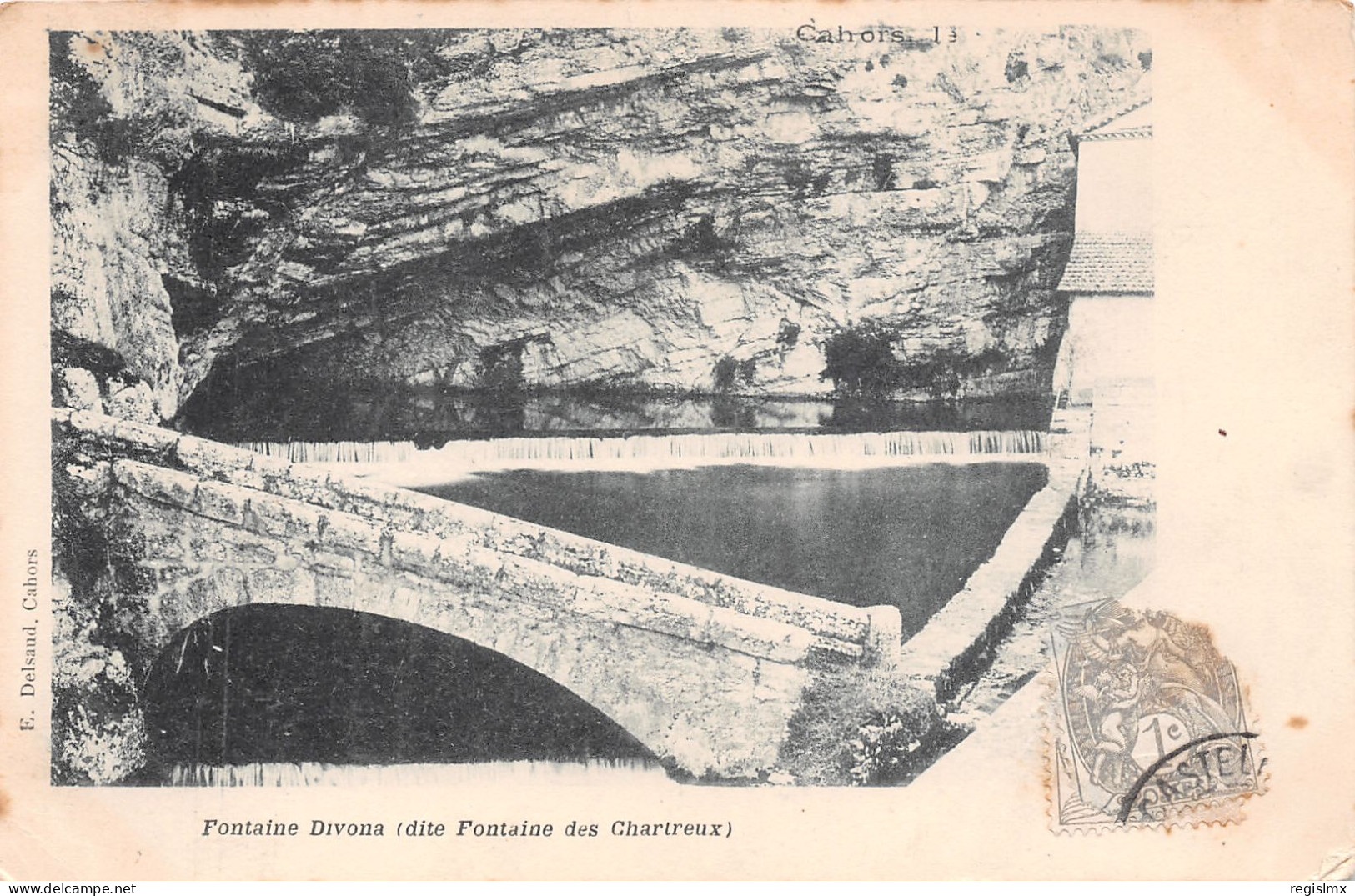 46-CAHORS FONTAINE DIVONA-N°T1169-F/0339 - Cahors