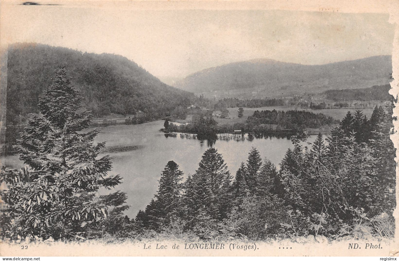 88-LAC DE LONGEMER-N°T1170-A/0317 - Autres & Non Classés