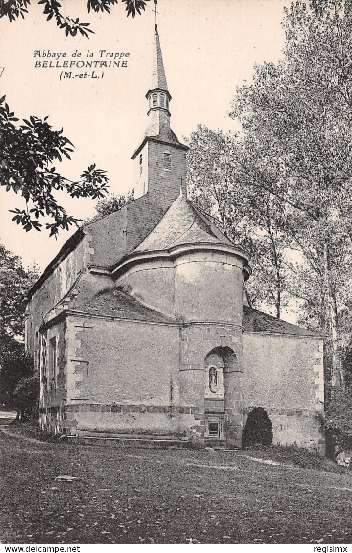 49-BEGROLLES EN MAUGES ABBAYE DE BELLEFONTAINE-N°T1169-H/0377 - Autres & Non Classés