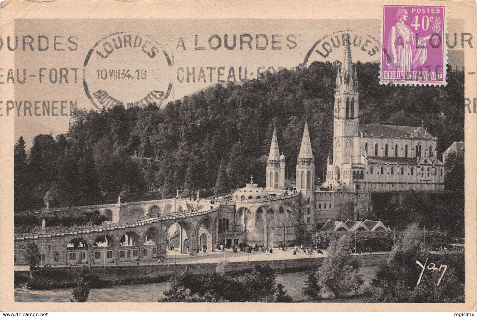 65-LOURDES-N°T1169-H/0153 - Lourdes
