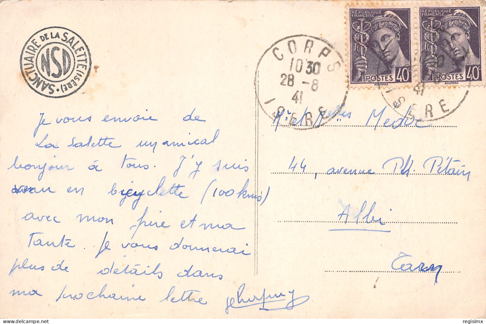 38-LA SALETTE-N°T1169-G/0293 - Altri & Non Classificati