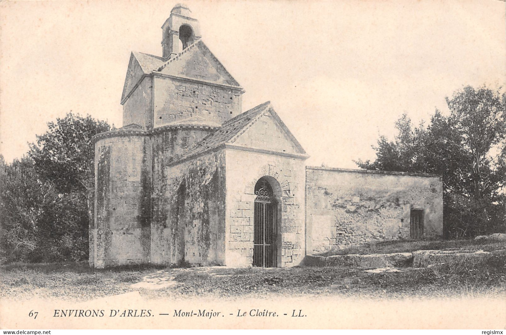 13-ARLES ABBAYE DE MONTMAJOUR-N°T1170-B/0099 - Arles