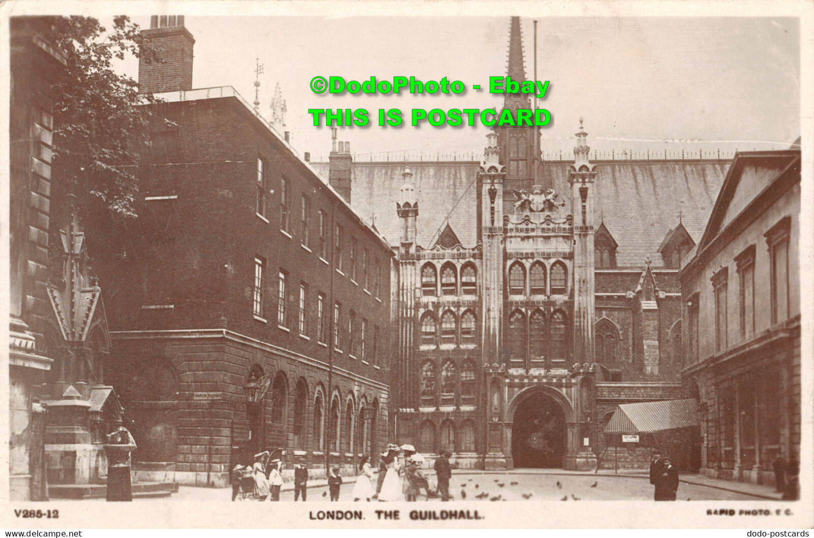 R345441 London. The Guildhall. V285 12. Rapid Photo Printing Co. 1914 - Other & Unclassified