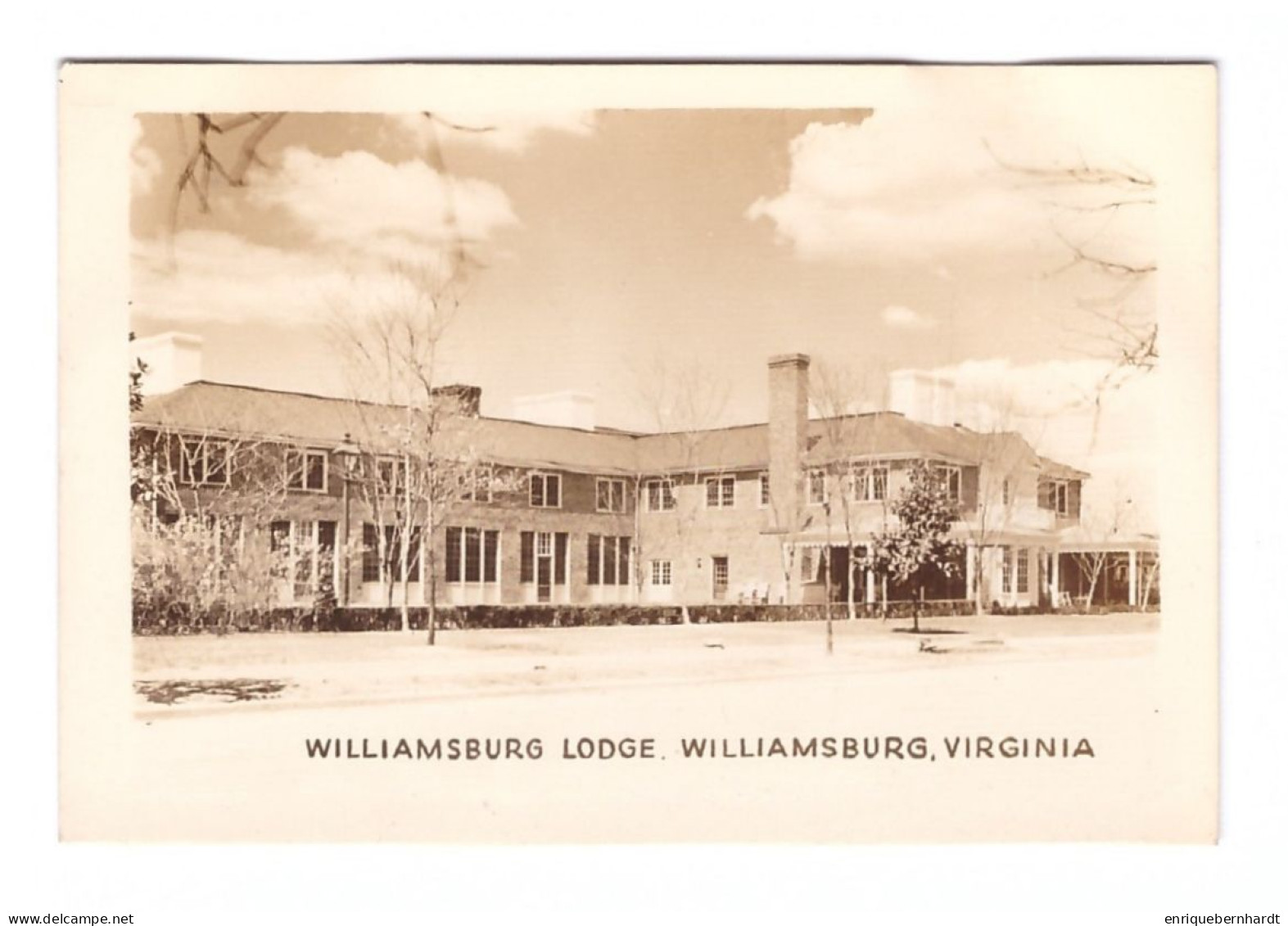 UNITED STATES // VIRGINIA // WILLIAMSBURG // WILLIAMSBURG LODGE - Ohne Zuordnung