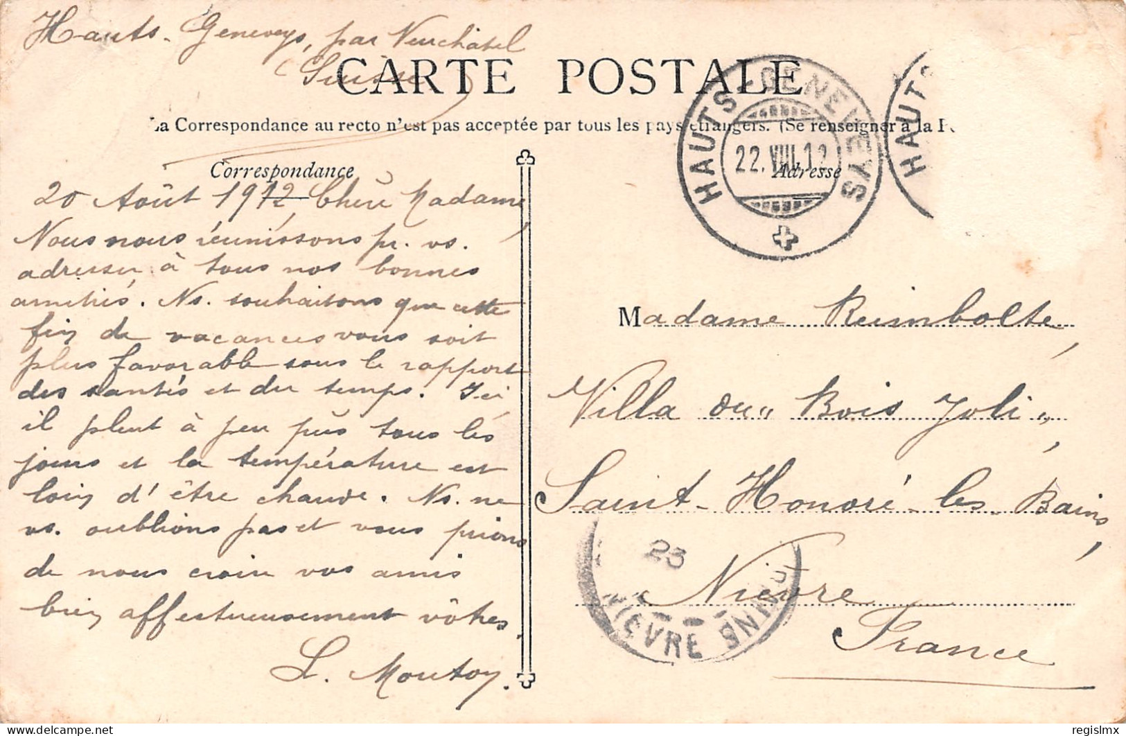 25-LE DOUBS-N°T1170-D/0353 - Other & Unclassified