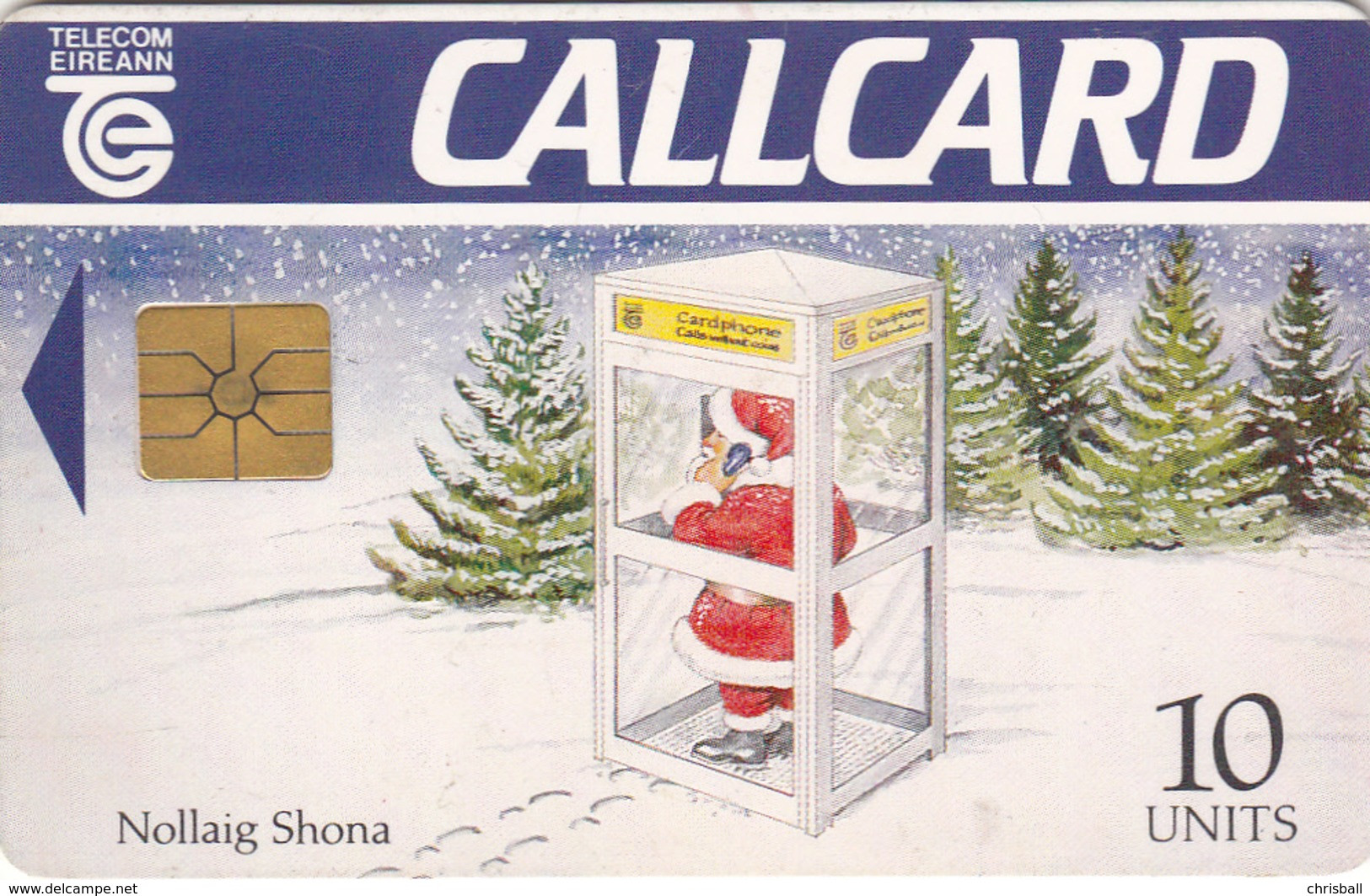 Ireland  Phonecard - Christmas 1992 -  (Chip GP1) - Irlanda