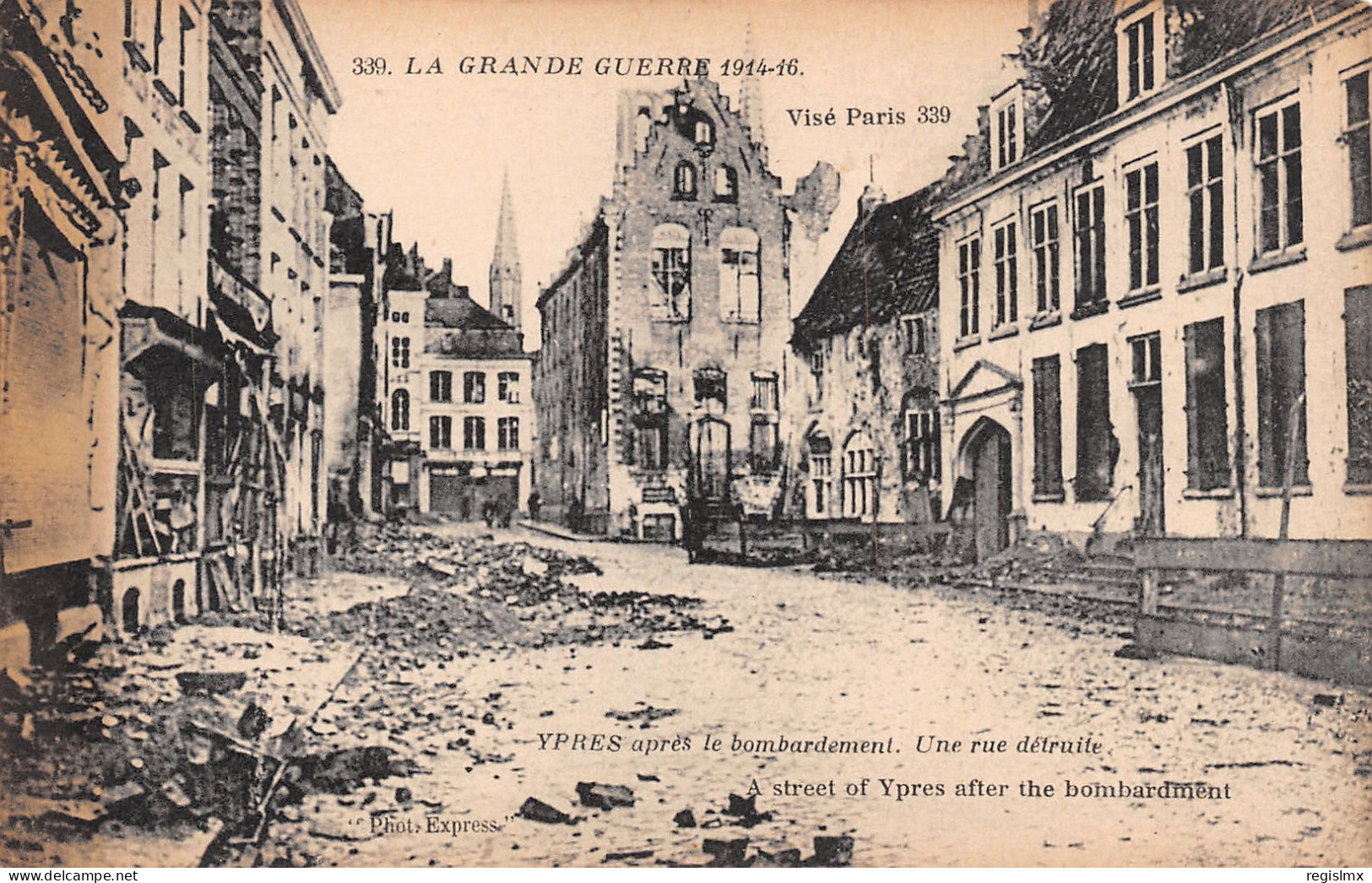 ET-BELGIQUE YPRES-N°T1171-B/0281 - Autres & Non Classés