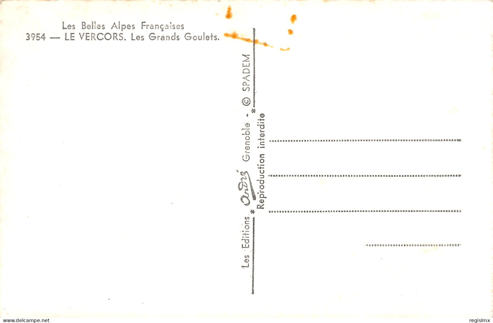 26-GRANDS GOULETS-N°T1171-B/0055 - Autres & Non Classés