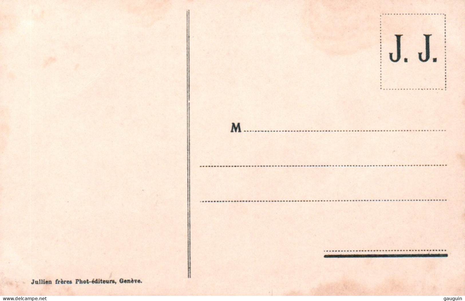 CPA - Les AVANTS (MONTREUX) Et La Dent De Jaman - Edition J.J. - Montreux