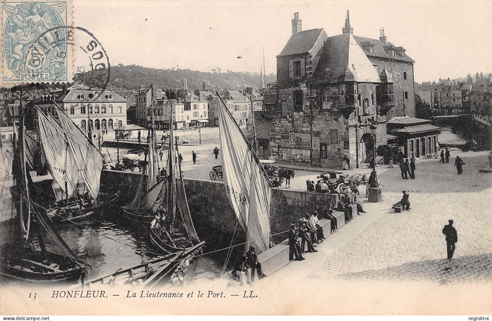 14-HONFLEUR-N°T1171-F/0043 - Honfleur