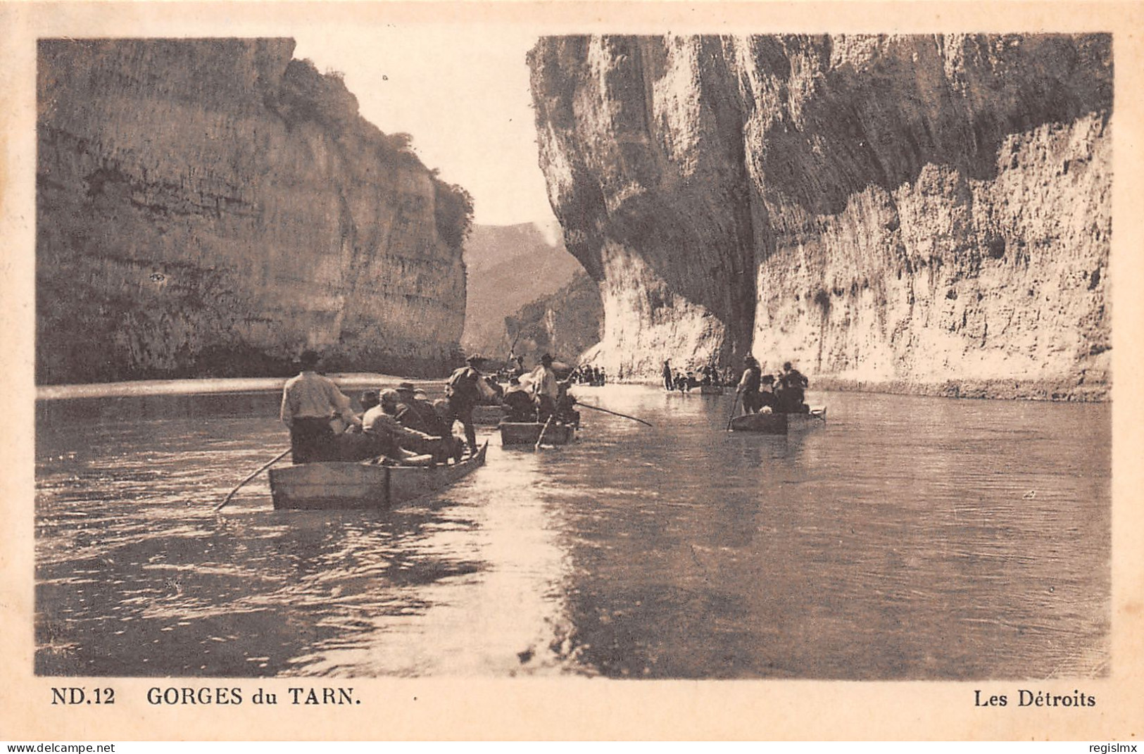 48-GORGES DU TARN LES DETROITS-N°T1171-E/0059 - Gorges Du Tarn