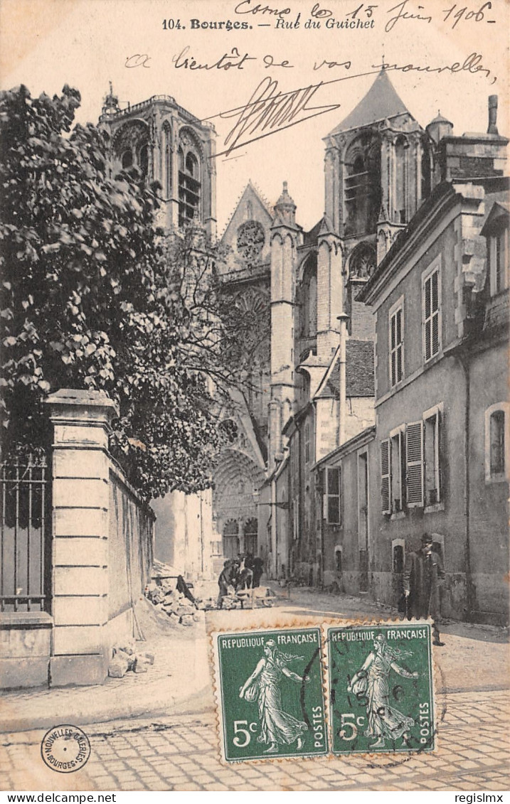 18-BOURGES-N°T1171-H/0277 - Bourges