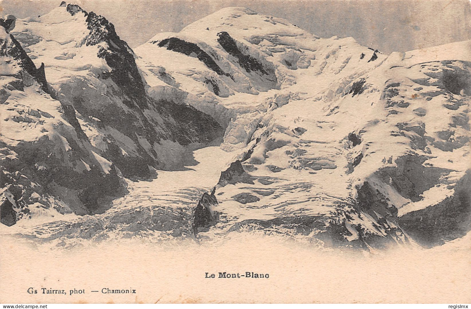 74-LE MONT BLANC-N°T1171-H/0137 - Other & Unclassified
