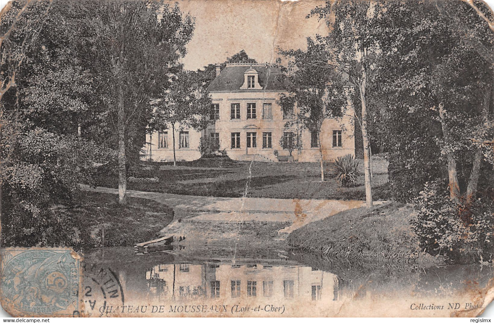 41-CHATEAU DE MOUSSEAUX-N°T1171-G/0331 - Autres & Non Classés