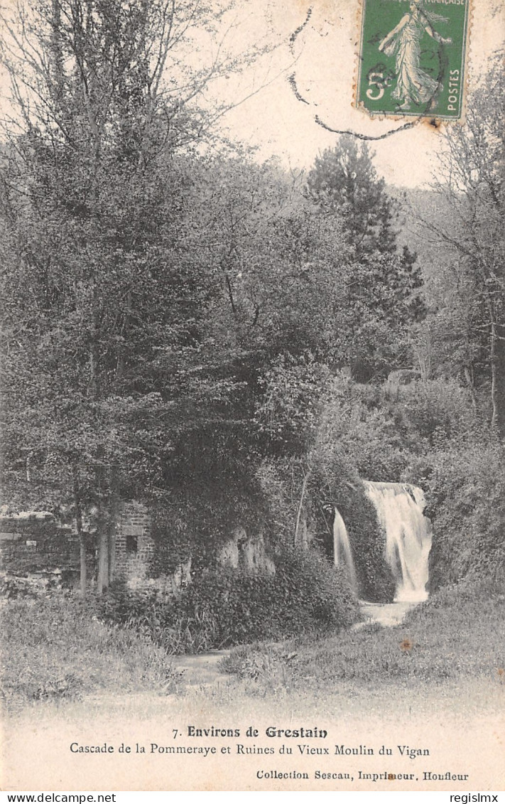 27-GRESTAIN CASCADE DE LA POMMERAYE -N°T1172-B/0279 - Sonstige & Ohne Zuordnung