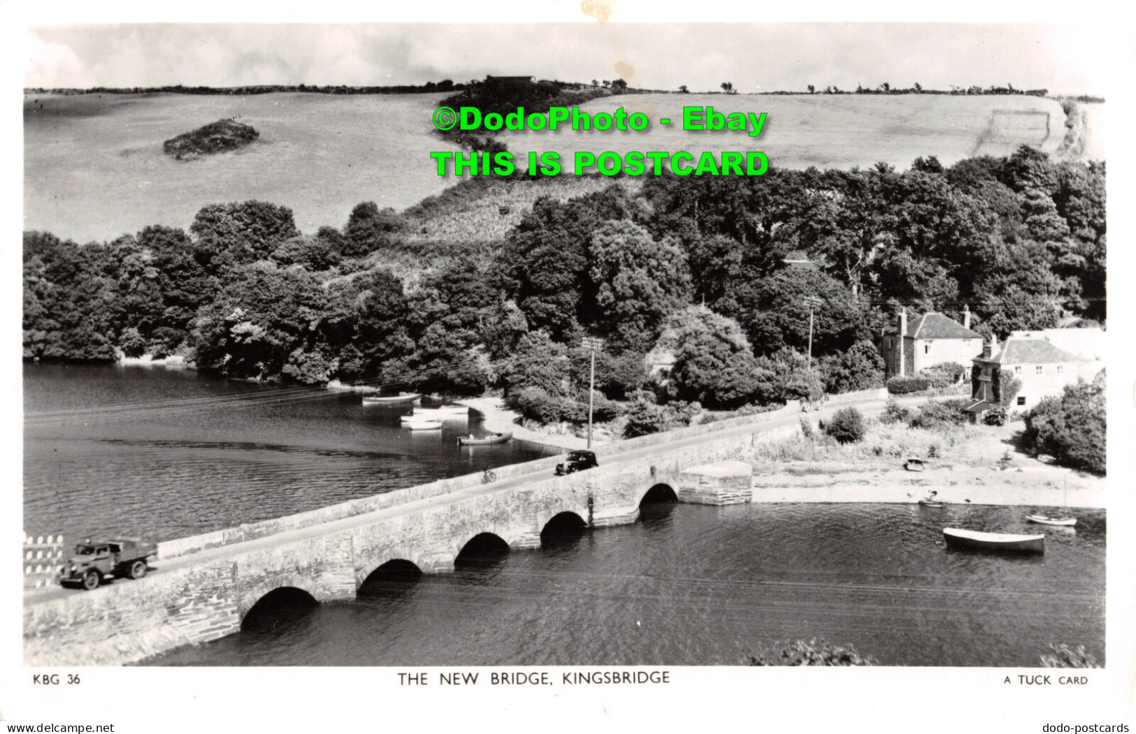 R346060 Kingsbridge. The New Bridge. Tuck. Real Photograph. 1960 - World