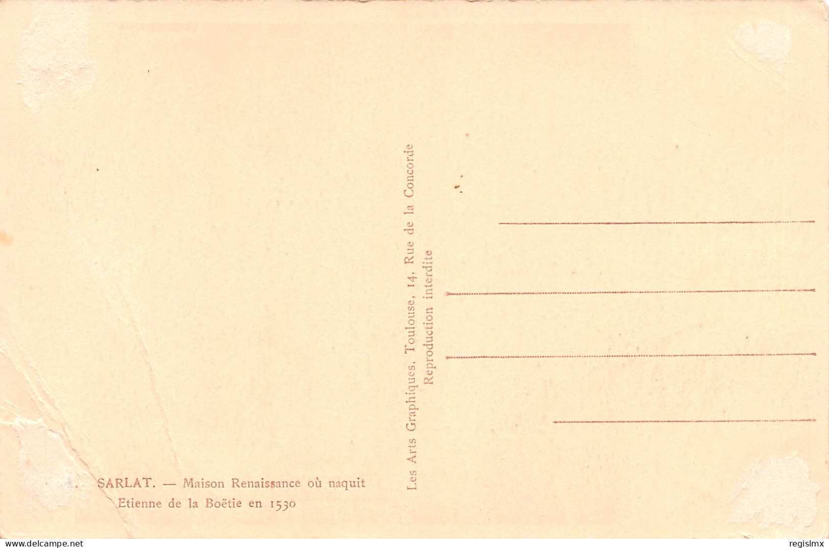 24-SARLAT-N°T1172-E/0297 - Sonstige & Ohne Zuordnung