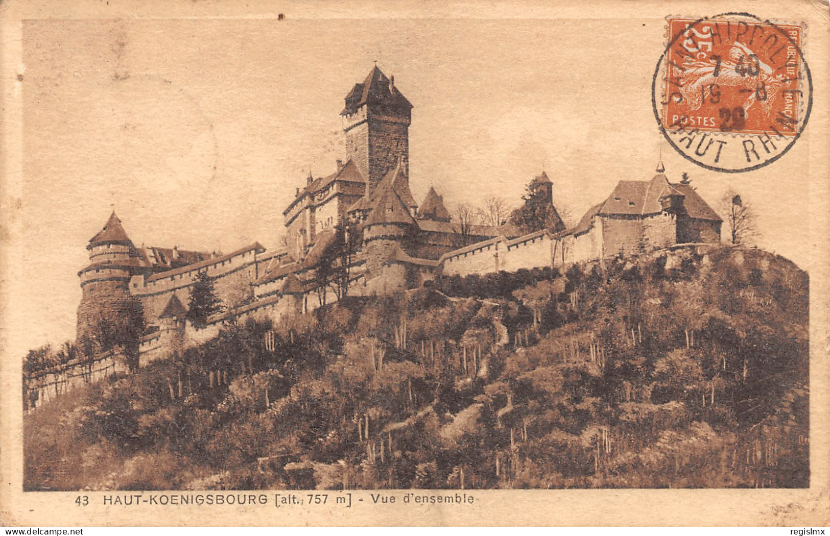 67-HAUT KOENIGSBOURG-N°T1172-H/0181 - Andere & Zonder Classificatie